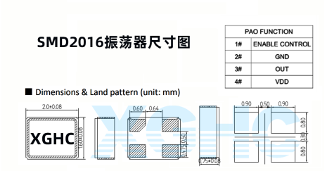 SMD2016晶體振蕩器在5G智能通訊設備的重要作用